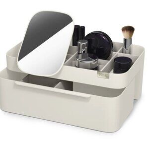 Joseph Joseph Viva Large Makeup Organizer with Removable Mirror - Used